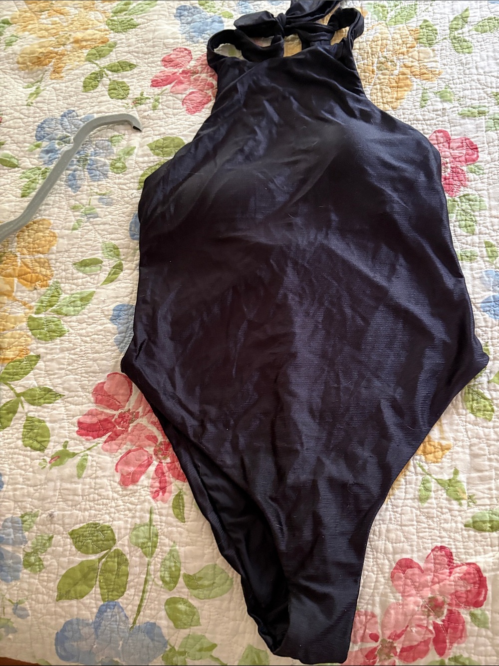 Anthropologie Black One-Piece Swimsuit